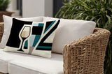Winefield Wine Bottle Lumbar Indoor/Outdoor Throw Pillow