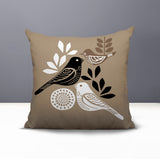 Emy Bird Reversible Indoor/Outdoor Square Pillow