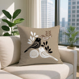 Emy Bird Reversible Indoor/Outdoor Rectangle Pillow