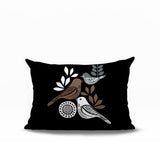 Emy Bird Reversible Indoor/Outdoor Rectangle Pillow