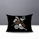 Emy Bird Reversible Indoor/Outdoor Rectangle Pillow
