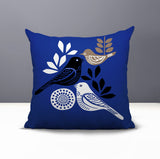 Emy Bird Reversible Indoor/Outdoor Square Pillow