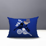 Emy Bird Reversible Indoor/Outdoor Rectangle Pillow