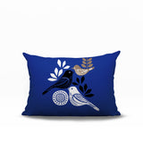 Emy Bird Reversible Indoor/Outdoor Rectangle Pillow