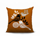 Emy Bird Reversible Indoor/Outdoor Square Pillow