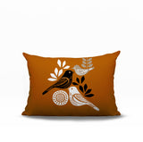Emy Bird Reversible Indoor/Outdoor Rectangle Pillow