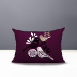 Emy Bird Reversible Indoor/Outdoor Rectangle Pillow