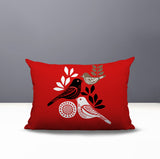 Emy Bird Reversible Indoor/Outdoor Rectangle Pillow