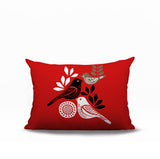 Emy Bird Reversible Indoor/Outdoor Rectangle Pillow