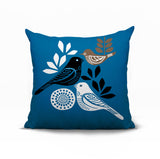 Emy Bird Reversible Indoor/Outdoor Square Pillow