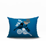 Emy Bird Reversible Indoor/Outdoor Rectangle Pillow