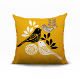 Emy Bird Reversible Indoor/Outdoor Square Pillow