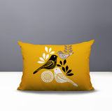 Emy Bird Reversible Indoor/Outdoor Rectangle Pillow