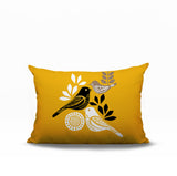 Emy Bird Reversible Indoor/Outdoor Rectangle Pillow