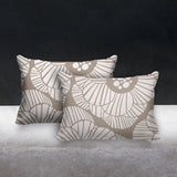 Etna Floral Reversible Indoor/Outdoor Rectangular Pillow