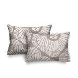 Etna Floral Reversible Indoor/Outdoor Rectangular Pillow