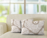 Etna Floral Reversible Indoor/Outdoor Rectangular Pillow