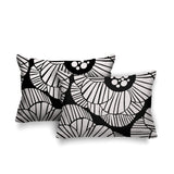 Etna Floral Reversible Indoor/Outdoor Rectangular Pillow