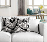 Etna Floral Reversible Indoor/Outdoor Square Pillow
