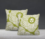 Etna Floral Reversible Indoor/Outdoor Square Pillow