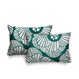 Etna Floral Reversible Indoor/Outdoor Rectangular Pillow