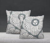 Etna Floral Reversible Indoor/Outdoor Square Pillow