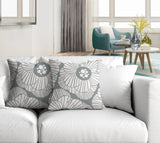 Etna Floral Reversible Indoor/Outdoor Square Pillow