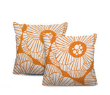 Etna Floral Reversible Indoor/Outdoor Square Pillow