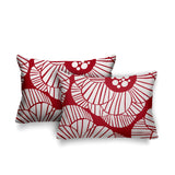 Etna Floral Reversible Indoor/Outdoor Rectangular Pillow