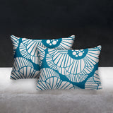 Etna Floral Reversible Indoor/Outdoor Rectangular Pillow