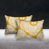 Etna Floral Reversible Indoor/Outdoor Rectangular Pillow