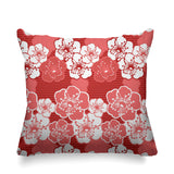 Eva Floral Reversible Indoor/Outdoor Square Pillow