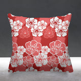Eva Floral Reversible Indoor/Outdoor Square Pillow