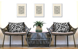 Bobbi Zebra Print Indoor/Outdoor Reversible Rectangular Pillow
