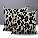 Kirk Zebra Print Indoor/Outdoor Reversible Square Pillow