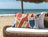 Thornfield Wine Bottle Lumbar Indoor/Outdoor Throw Pillow