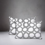 Famo 2 Sets Indoor/Outdoor Reversible Rectangular Pillow