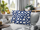 Famo 2 Sets Indoor/Outdoor Reversible Square Pillow