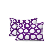 Famo 2 Sets Indoor/Outdoor Reversible Rectangular Pillow