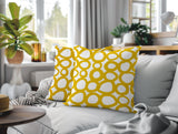 Famo 2 Sets Indoor/Outdoor Reversible Square Pillow