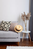 Faraji Geometric Reversible Indoor/Outdoor Square Pillow Cover