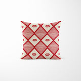 Faraji Geometric Reversible Indoor/Outdoor Square Pillow Cover