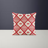 Faraji Geometric Reversible Indoor/Outdoor Square Pillow Cover
