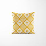 Faraji Geometric Reversible Indoor/Outdoor Square Pillow Cover