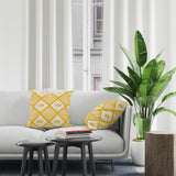 Faraji Geometric Reversible Indoor/Outdoor Square Pillow Cover
