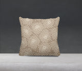 Faye Floral Spun Polyester Square Indoor/Outdoor Throw Pillow