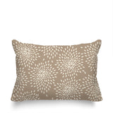 Faye Spun Polyester Lumbar Indoor/Outdoor Throw Pillow