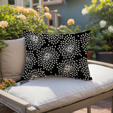 Faye Floral Spun Polyester Square Indoor/Outdoor Throw Pillow