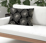 Faye Floral Spun Polyester Square Indoor/Outdoor Throw Pillow