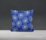 Faye Floral Spun Polyester Square Indoor/Outdoor Throw Pillow